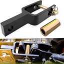 Versatile Quick Hitch Adapter with Adapter Sleeve Used to Adjust Top Link Bracket Movements Fit for Category 1 Quick Hitch Made of Integral Casting