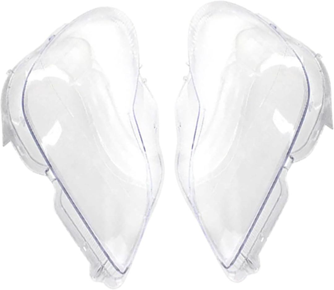 XQSMWF Front Left Right Side Headlight Cover Headlamp Clear Lens Shell Cover Compatible with Mercedes-benz W219 CLS Class 2006 2007 2008 2009 2010 2011#A2198202961 - Pack of 2