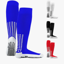 LUX Anti Slip Soccer Knee Socks,Non Slip Football/Basketball/Hockey Sports Grip Socks