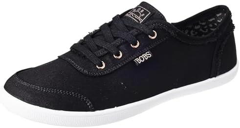 Skechers Women's Bobs B Cute Sneaker – Memory Foam, Flexible Outsole, Lightweight Vegan Shoes 8
