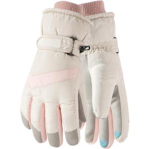 Winter Ski Gloves for Men & Women, Waterproof Insulated Cold Weather Work Gloves, Touchscreen Snow Gloves for Skiing, Snowboarding, Running, Cycling, Winter Work