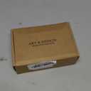 Goo-Ki Matt Black Cabinet Pulls with 0.6'' (16MM) Hole Centers,Modern Zinc Alloy Drawer Pulls for Drawer,Wardrobe,Cupboard,6 Pack