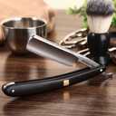 straight razor wooden scale vintage razor for men & barber shaving ready without stabilizer