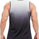 MAGCOMSEN Mens Muscle Tank Tops Sleeveless Workout Swim Shirt | Quick Dry, Dry Fit, Gym, Running, Athletic, Summer, Beach, Sun Shirt, Lightweight, Cool, Stretchy, Breathable, Casual (Black, M)