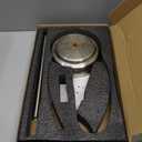 Brushed Nickel Hand Towel Holder Stand,13 Inch Free-Standing Towel Rack, SUS304 Stainless Steel Towel Bar Rack Stand, Tower Bar for Bathroom Kitchen Vanity Countertop