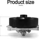 AULINK AW6351 Water Pump OE Replacement For (2ZR-FE Engine 1.8L) 2009-2019 Toyota Corolla,2009-2014 Matrix,2008-2014 Scion xD,2009-2010 Pontiac Vibe