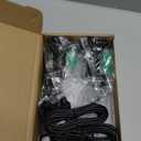 Ring Camera Solar Panel Charger, Compatible with Stick Up Cam Battery, Ring Spotlight Plus/Pro, Waterproof 4w6v (Black 2Pack)