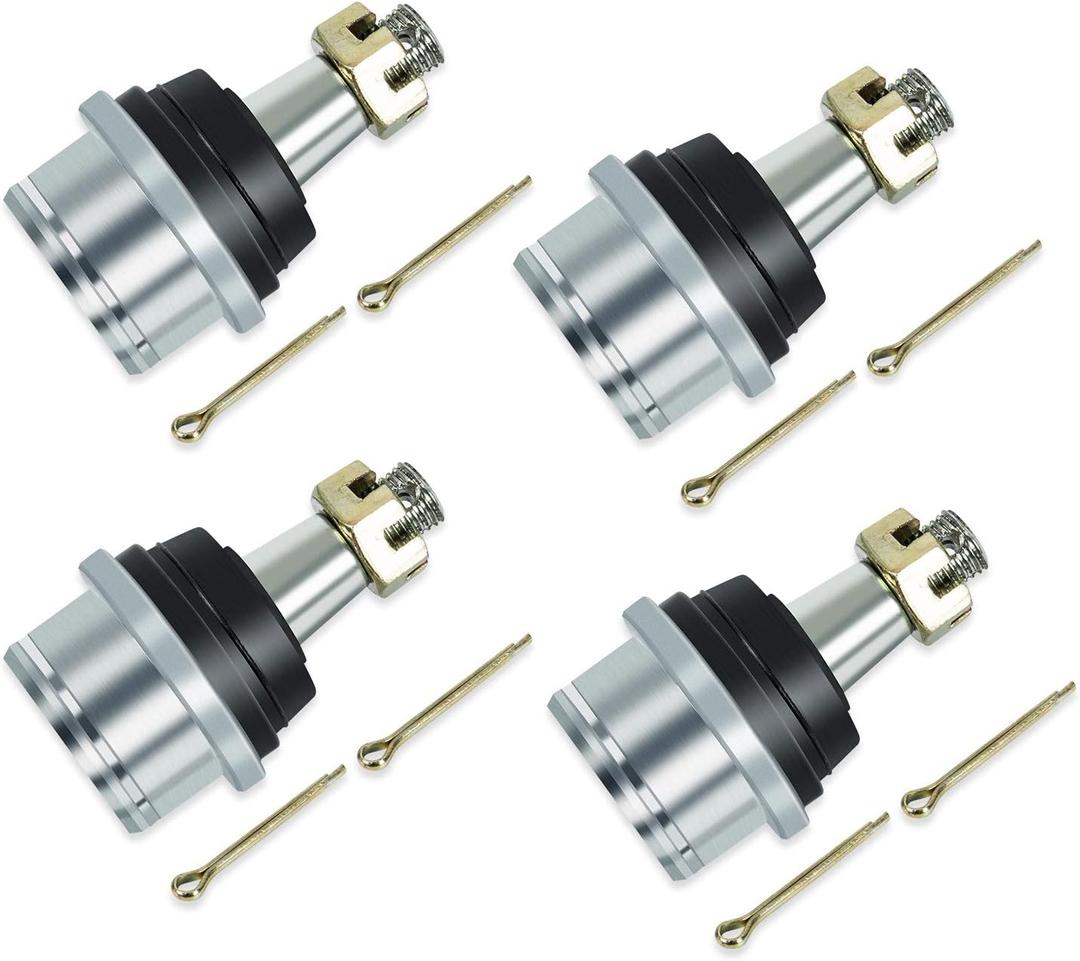 Front Upper & Lower Ball Joints Compatible with Honda Rancher 350 TRX350 (2004-2006), Rancher 420 TRX420 (2007-2022), Foreman 500 TRX500 (2005-2019), Replaces 51375-HP5-601, 51355-HP5-601