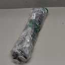 ENJOYBASICS 2 Pack Adjustable Spring Tension Curtain Rods 32 to 78 Inches, Stainless Steel Matte Black Shower Rod No Drilling for Window, Bathroom, Closet, Room Divider, 7/8" Diameter