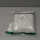 Round Patio Table Cover - Waterproof, Suitable for 36 inch Round Patio Table (36"DIA x 23"H), White & Grayish Green