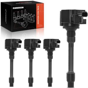 A-Premium Ignition Coil Set of 4 Compatible with Honda & Acura Vehicles - 1.5L 2.0L - CR-V 2017-2023, Civic 2016-2023, Accord 2018-2022, RDX 2019-23, TLX 2021-23