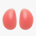 1 Pair Silicone Butt Lift Pads,Women Fake Buttocks Enhancers Inserts Removable Padding for Padded