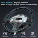 PC Racing Wheel with Pedals & H-Shifter, 1080°, for Euro Truck Simulator