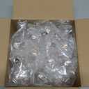 25-Pack G40 LED Replacement Light Bulbs, E12 Screw Base Shatterproof Globe Bulbs for Outdoor String Lights, 0.6Watt Equvalent to 5 Watt Incandescent Bulbs, Warm White 2200K