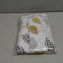 Heavy Duty Vinyl Tablecloth with Flannel Backing Waterproof Oil-Proof Plastic Table Cloth Stain-Resistant Wipeable Rectangle or Square Table Cover for Dining, Camping (Leaves, 60X84 Inch)