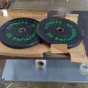 Olympic Bumper Plates Set, 2" Weight Plates for Strength Training & Weightlifting, Paris or Set or Set with Barbell, Multiple Options