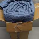 Bedsure Quilts Queen Size - Lightweight Bedspreads Queen Size with Basket Weave Pattern, Soft Quilt Bedding Set, Mineral Blue Comforter Set Coverlet for All Seasons with 2 Pillow Shams (90" x 96") | Skin-Friendly Soft, All-Season Comfort, Breathable, Lightweight, Machine Washable