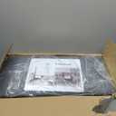 Peel and Stick Upholstered Wall Mounted Headboard Queen Size, 9 Panels Tufted Fabric Headboard,Wall Mounted Headboards, Interior Wall Panels for Bedroom, 10"x24" Dark Grey