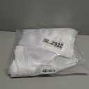 VACVELT 50 Pack White Satin Napkins 20x20 Inch Wedding Napkins Bulk, Decorative Elegant Dinner Napkins Square Table Napkins Decor, Silky Satin Cloth Napkins for Restaurant Banquet Graduation Party