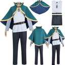 Satou Kazuma Cosplay Costume Satou Suit Outfit Uniform Cloak Halloween (3X-Large)
