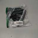 rabbitgoo Cat Harness and Leash Set for Walking Escape Proof, Adjustable Soft Kittens Vest with Reflective Strip for Cats, Comfortable Outdoor Vest, Black, Size M