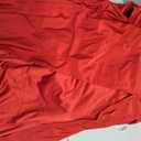 Womens Slip Satin Maxi Dress Sexy High Slit Backless Lace Up Elegant Wedding Guest Corset Dresses (S, Red)