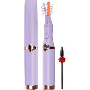 Heated Eyelash Curler,3 Temperature Modes, USB Rechargeable Electric Eyelash Curler, Natural Curling 24H Long-Lasting Curl, Gift for Women & Girls
