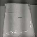 White Chiffon Fabric by The Yard 59" Wide,10 Yards Continuous