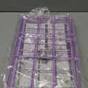 OPNICE Desk Organizer, 4-Tier Desktop File Organizer with Drawer and 2 Pen Holders, Office Desk Accessories, File Sorters, Workspace Organizers for Office Supplies(Purple)