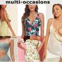 PRETTYWELL Nipple Covers No Show 4 Pairs Large Sticky Nipple Pasties Seamless Reusable Thin Breast Petals Nude (L)