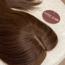 Human Hair 14/18 Inch Hair Toppers For Women Hair Pieces