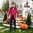 Steampunk Coat Tailcoat,Medieval Clothing Costume,Halloween Renaissance Vampire Costumes