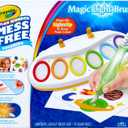 Crayola Color Wonder Magic Light Brush, Mess Free Painting Station for Kids, Gift for Kids, Learning Toddler Activity Toy, Ages 3+, 25 Piece Set