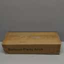 HzTinT Wedding Sign Stand, Adjustable Wedding Welcome Sign Stand with Carry Bag, Leather Hanging Straps, 8 Floor Pads - Gold Easel Stand for Seating Charts & Wedding Decor