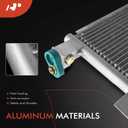 A-Premium Air Conditioning A/C Condenser Compatible with Nissan Sentra 2013-2019 L4 1.8L, Replace# 4230, 921003SH0A