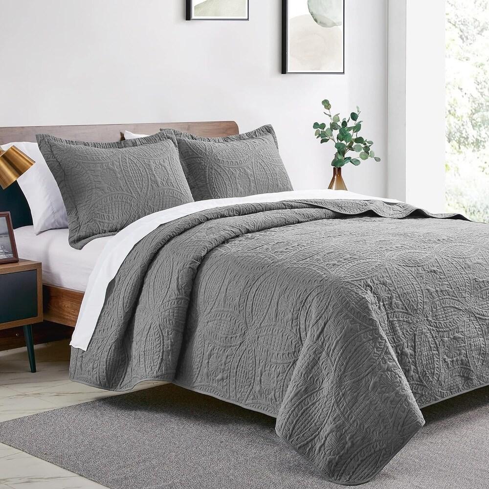 California King Size Quilt Bedding Set Beige Bedspreads - Cal King Summer Quilt Lightweight Bedspread