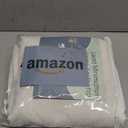 Nanspring Beige White Linen Curtains 84 Inch Length 2 Panels Set for Living Room Rod Pocket Back Tab Light Filtering Window Drapes for Bedroom Dining Room Protect Privacy Home Decor