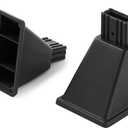 70-01-275 DGF493BNP Leg End Cap Grill Replacement Parts for Dyna Glo Grill Parts DGH474CRP DGH450CRP DGF493PNP-D DGF493PNP DGB463CNP DGB495SDP-D DGB495SDP DGB493SPB DGB495ADP Dyna-Glo Leg Shoes 2Pcs