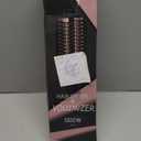 Hair Dryer Brush Blow Dryer in One, Upgraded 4 in 1 Hair Dryer and Styler Volumizer with Negative Ion Anti-frizz Ceramic Titanium Barrel Hot Air Hair Straightener Brush (Rose Gold)