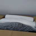 5PCS Wedge Pillow Set for After Surgery,Bed Orthopedic Pillow for Sleeping, Memory Foam Back Pillow for Pain Relief and Acid Reflux, Adjustable Sitting Up for Bed Post Surgery Pillow Grey