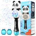 Bubble Wands for Kids Ages 4-8 Years Old: Light Up Bubble Machine Bubble Wand for Parties Outside Toys for Toddlers 3-5 Automatic Bubble Machine Rechargeable Gifts for 3 + Year Old Girl Boy