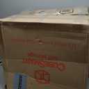 Coleshome 63 Inch Computer Desk, Modern Simple Style Desk for Home Office, Study Student Writing Desk, Vintage and Black