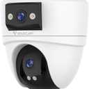 VSTARCAM 6MP Dual Lens Indoor Security Camera Wireless, 2.4G/5G WiFi Dual-Band with 360 PTZ & AI Auto Tracking, Color Night Vision, Two-Way Audio, Baby Monitor Pet Camera for 24/7 Home Security