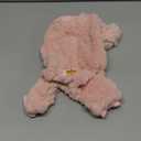 Plush Dog Pajamas for Cold Weather 4 Legged Clothes for Dog Cat Stretchy Puppy Kitten Onesie with Buttons Warm Soft Pet Jumpsuit Winter Coat Pink Medium