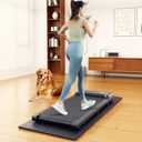 Non-Slip Walking Pad Treadmill Mat for Carpet Floors,55x24 Hardwood Floor Protection, Mats for Under Walking pad/Treadmill/Bike/Exercise Equipment on Carpets, Noise Shock Absorption, Stationary