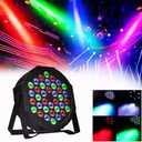 LED Par Lights 36 LED Stage Lights 7 Modes RGB DJ Lights with Sound Activated Remote and DMX Control DJ Uplighting for Birthday Party Events Wedding Christmas Stage Lighting   set of 8