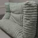 Bedsure Cute Cat Couch for Pets - Fluffy Small Dog Sofa with Premium Soft Corduroy Fleece, Pet Sofa with Removable Washable Cover, Supportive Dog Couch Bed for Small Medium Dogs, 30inch, Garden Green (30x20x10")