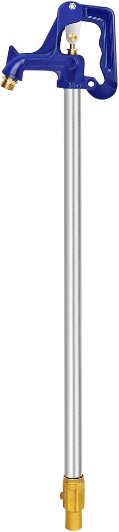 3.25FT Frost-Free Yard Hydrant, Freezeless Frost Proof Hydrant,Water Hydrant 3/4" Pipe Connection,Total Length 3.25ft, 12" Bury Depth,for Yard,Garden,Pasture Irrigation and Drinking