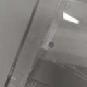 AMT 2 Pack Acrylic Floating Shelves, 15"L x 4.8"W, Clear Bathroom Wall Shelves, Bookshelves, Invisible Shelf For Office, Bedroom, Kitchen, Design with Hanging Slots for Sponge, Free Screws & Drill Bit