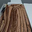 EVERGRACE Velvet Quilt Set King Size, Luxurious Soft Quilted Bedding Sets, Lightweight Velvet Comforter for All Season, Striped Channel Bedspread Coverlet with 2 Shams, Red Rust Brown